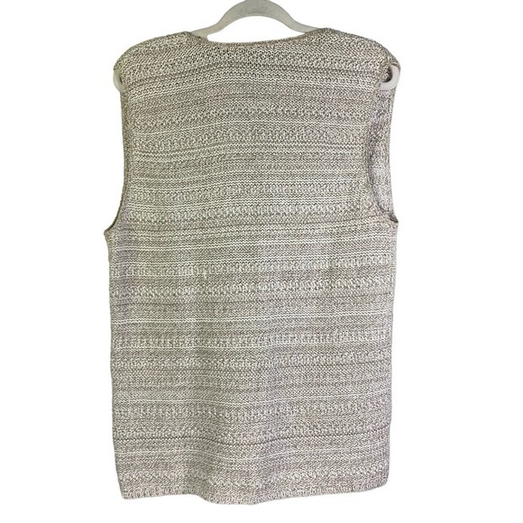 AMERICAN EAGLE Vintage Knit Button Up Preppy Nerdy School Girl Cozy Vest - Picture 9 of 12